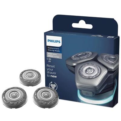 Оригинальная запасная бритва Philips серии 9000 Steel Precision на 2 года [Подлинный продукт] [Обеспечение производительности] (Двойное лезвие) Ш91/51