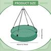 Hanging Bird Feeder with Hooks And Ropes, Feeding Tray for Outdoor Trees, Suitable Birds