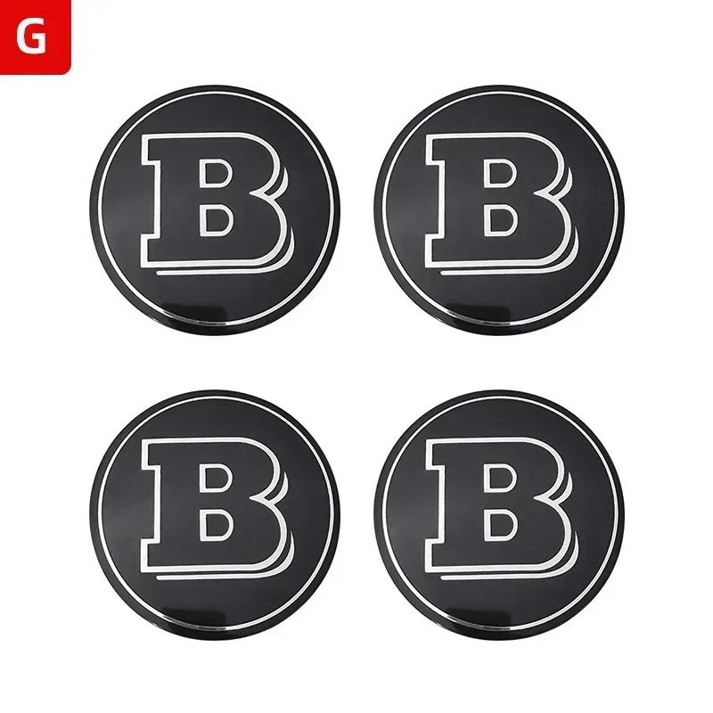 4pcs 56mm 60mm 65mm 75mm Car Wheel Center Hub Caps Sticker Badge For Mercedes Benz A B C E class GLA GLC CLA GLK W204 W205 W212 AR1
