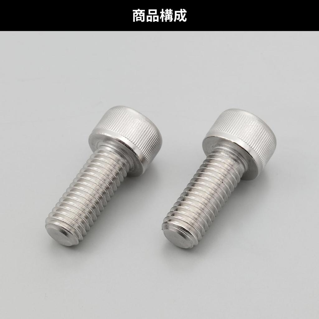 Болт крепления суппорта Daytona M10 x 25 P1.5 из нержавеющей стали 2 шт. 48009