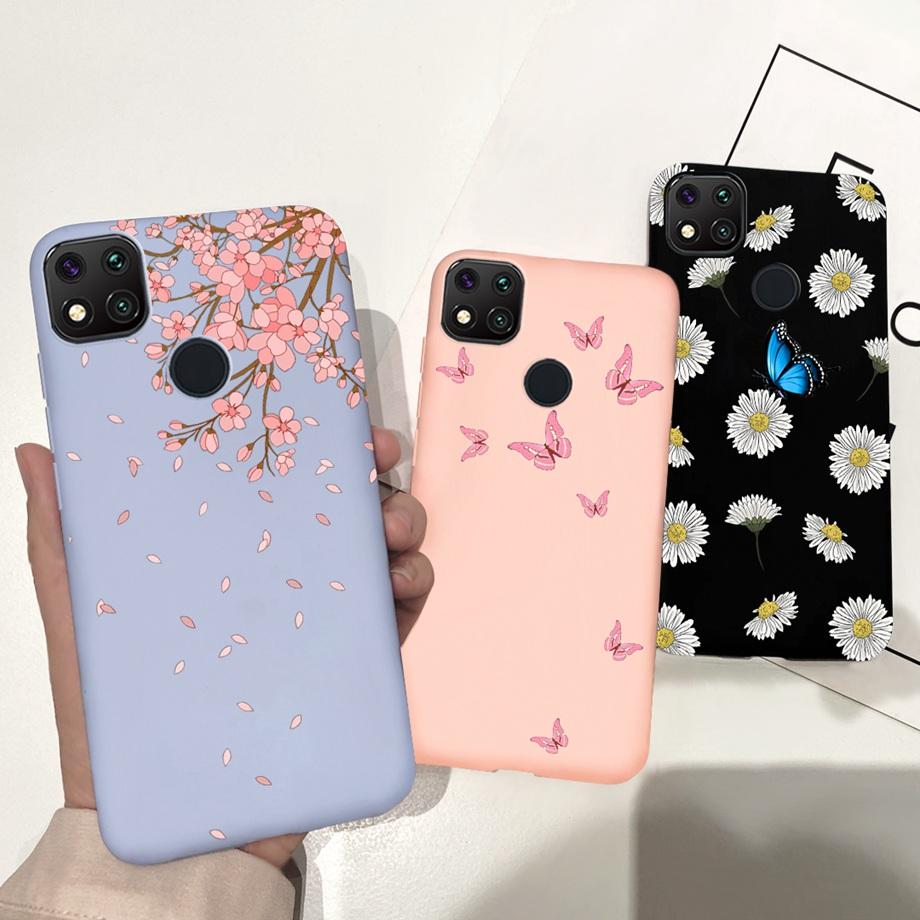 Чехлы Для Redmi 9C Чехол Xiaomi Redmi 9C NFC Чехол для телефона Мягкий чехол для телефона Ударопрочный бампер Redmi9c 9 C Xiomi Силиконовый МЯГКИЙ Чехол
