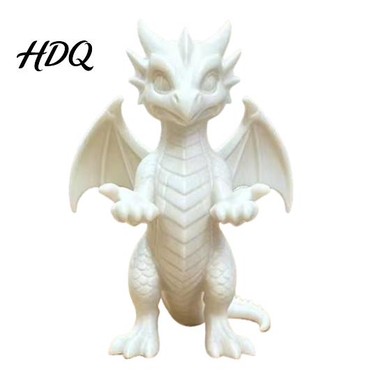 Подставка для перьевой ручки 3D-печать в форме дракона Держатель Креативный Коготь Настольный Фэнтези