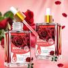 2Pcs- Pure Rose Oil with Dropper - For Facial Skin Care, Moisturizes Dry Skin, Facial Massage Essential Oil, Premium Gift for Women, Men-15ml