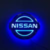Автомобиль 5D LED Передний Задний Свет Эмблема Наклейка Для Nissan GTR NISMO Qashqai Patrol X-trail Tiida Navara Sylphy Juke Teana Skyline