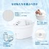 Сменный фильтр для воды Multital - Совместим с Brita Maxtra Pro - Удаление PFOS/PFOA, свинца и хлора - Японская спецификация - Набор из 6 шт. - Белый