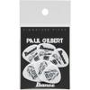 Ibanez Ibanez Медиаторы Paul Gilbert Signature 6 шт. [Белый] B1000pg Короткая капля Белый