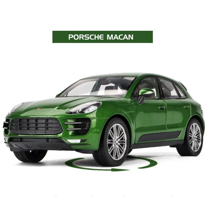 Welly 1/24 Porsche Macan Turbo SUV Alloy Car Diecasts & Toy Vehicles Car Model Miniature Scale Model Car Toy for Children