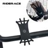 Universal Bicycle Mobile Phone Holder Silicone Material MTB Road Bike Navigation Bracket GPS Clip Quick Mount Cycling Accessory