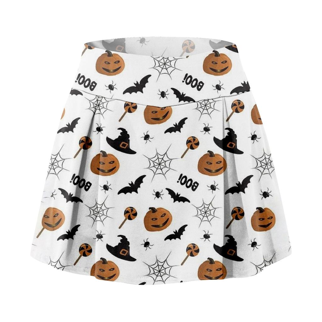 Женские спортивные эластичные плиссированные теннисные юбки для бега, йоги, внутренние шорты, эластичные спортивные шорты для гольфа