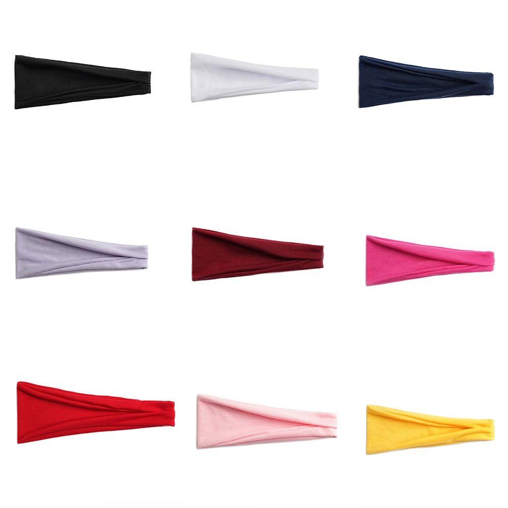 Cloth Sweatband Elastic Yoga Hair Bands Professional Accessories Yoga