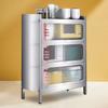Beifu Stainless Steel Kitchen Storage Cabinet
