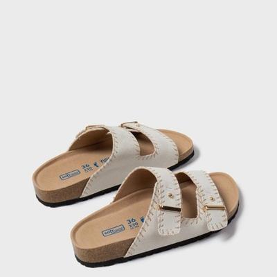 Новый стиль обуви — универсальные шлепанцы на толстой подошве, полуоткрытые, повседневные и крутые, для ленивых женщин, чтобы носить на улице