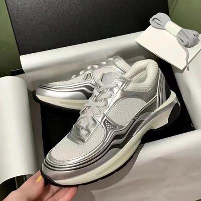 Женские спортивные кроссовки, женские белые массивные кроссовки, женская обувь на платформе класса люкс, женские кроссовки высокого качества