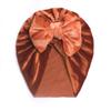 New Golden Velvet Children's Bow Hat, Baby Winter Warm Hat, Baby Hat