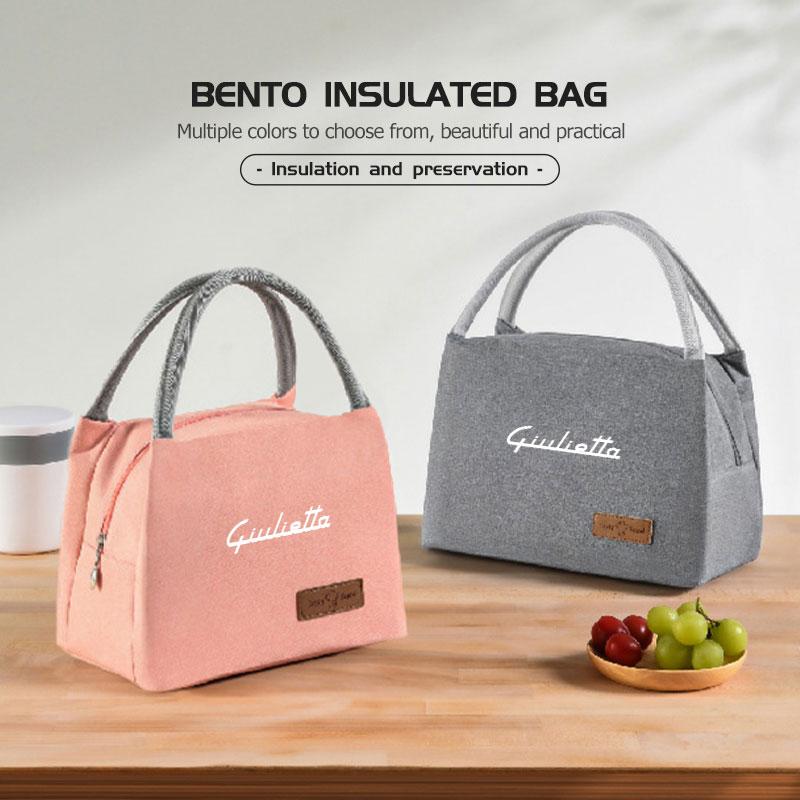 2026 Hot Alfa Romeo Car Portable Waterproof Bento Insulated Bag Insulated Lunch Box Accessories For Alfa Romeo Giulietta GT 159