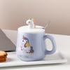 Cute Cartoon Hand-Painted Unicorn Ceramic Mug