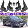 4Pcs For Chery Tiggo 8 Pro Plus 2020 2021 Mudflaps Mud Guards Flaps Splash Guards Mudguards Fender Front Rear Wheel Accessories