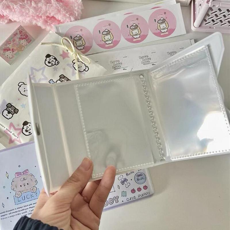 1Pc Kpop Photo Album For Photograph Gift Ins Cute Graffiti Photocard Holder Idol Collect Book 3 Inch Envelope Package