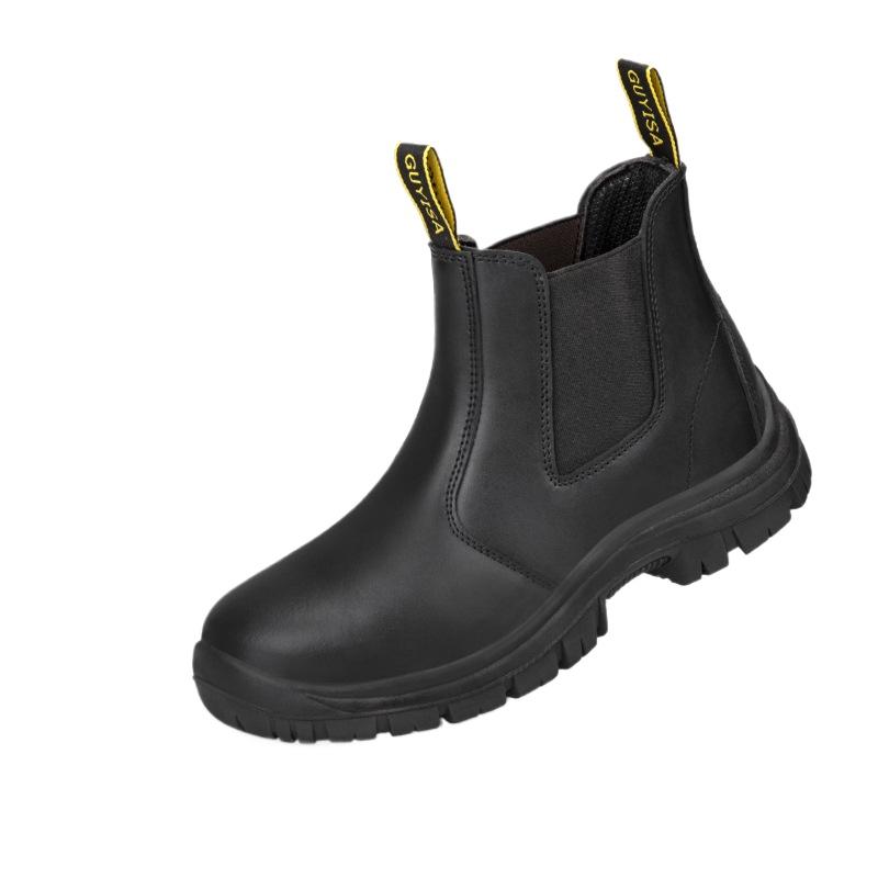 Обувь для страхования труда Мужская защитная обувь с защитой от ударов, проколов, скольжения и статического электричества, рабочая защитная обувь