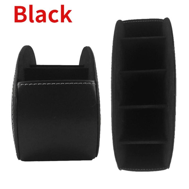 Держатель для хранения пульта дистанционного управления, органайзер, кожаный пульт дистанционного управления, кисть для макияжа, домашний стол