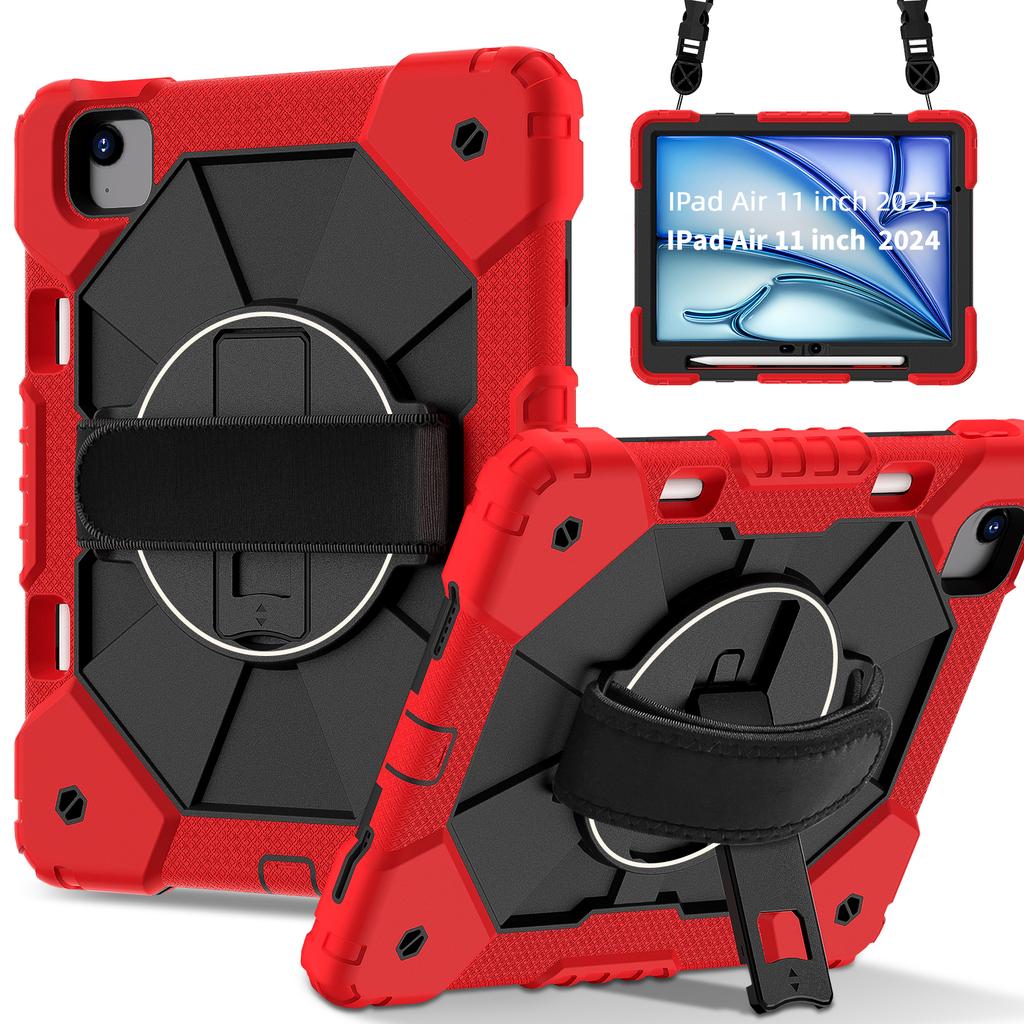 360 - Degree All - Round Protection! Multifunctional Tablet Case for Apple iPad Air 11 (2024)/ Air 11‑inch (M2)/ iPad Air 11 (2025)/ Air 11‑inch (M3)