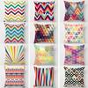 Living Room Bedroom Colorful Geometric Pillowcase Home Bedside Pillowcase Office Car Waist Pad Sofa Home Decor