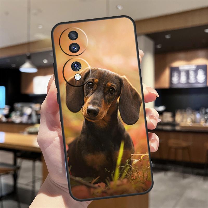 Dachshund Dog Case For Honor Magic 7 5 6 8 Lite Honor 400 200 Pro 50 70 90 X8c X9a X9b X9c X9d Win RT Cover