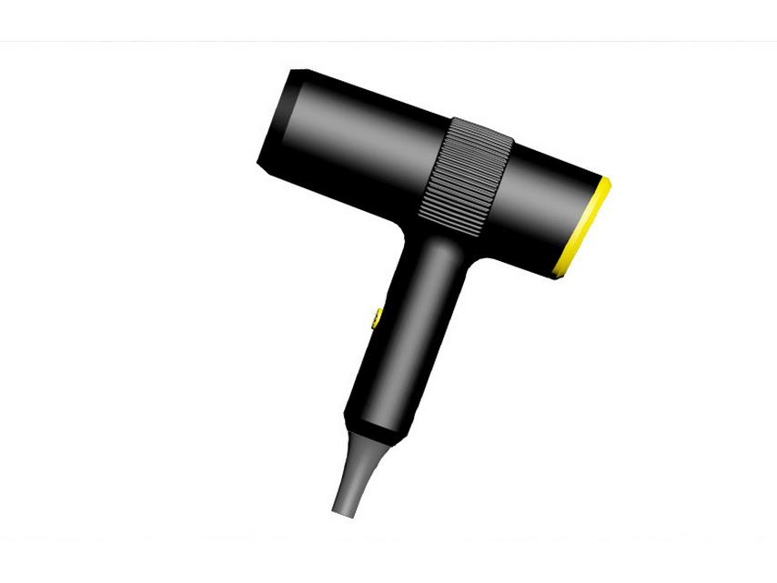 Портативный бесшумный фен для домашнего ухода за волосами