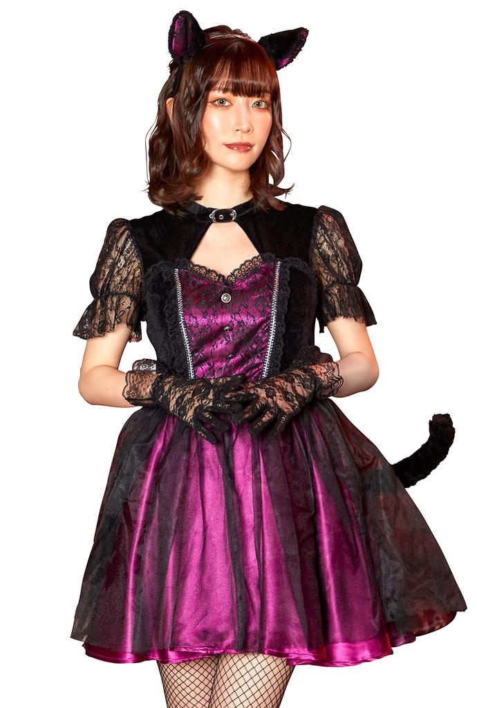 Clearstone Фантастический злодей Косплей Хэллоуин Мао Фиолетовый Женский