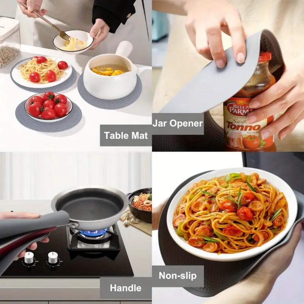 Многофункциональные силиконовые КОВРИКИ для ресторана, прочные кухонные сушильные КОВРИКИ, силиконовые КОВРИКИ для микроволновой печи, нескользящие силиконовые подставки, горячие по