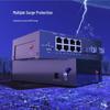 Huigu Managed Gigabit Fiber Optic Transceiver Switch