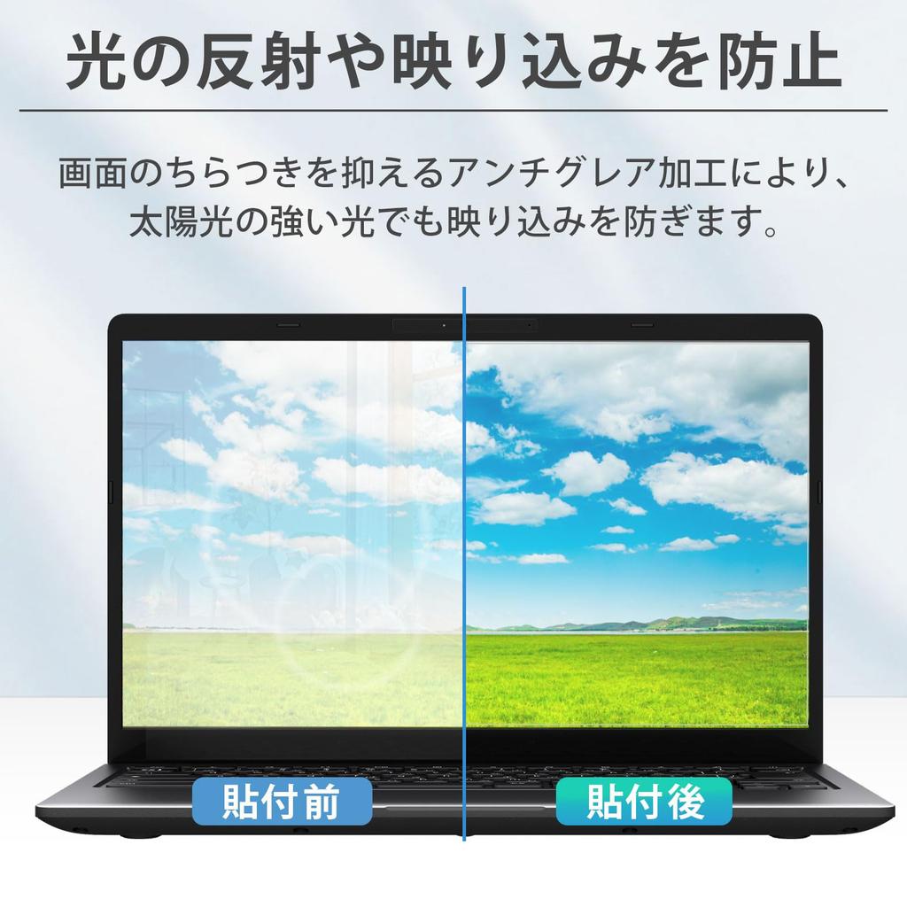 Blue Light Blocking Screen Antibacterial 15.6-inch 169 Protector, Anti-Glare, Anti-Fingerprint,