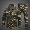 Soft Shell Jackets Suit Men Coat and Pants Labor Protection Clothing Off-road Mountain Suits Army Workwears