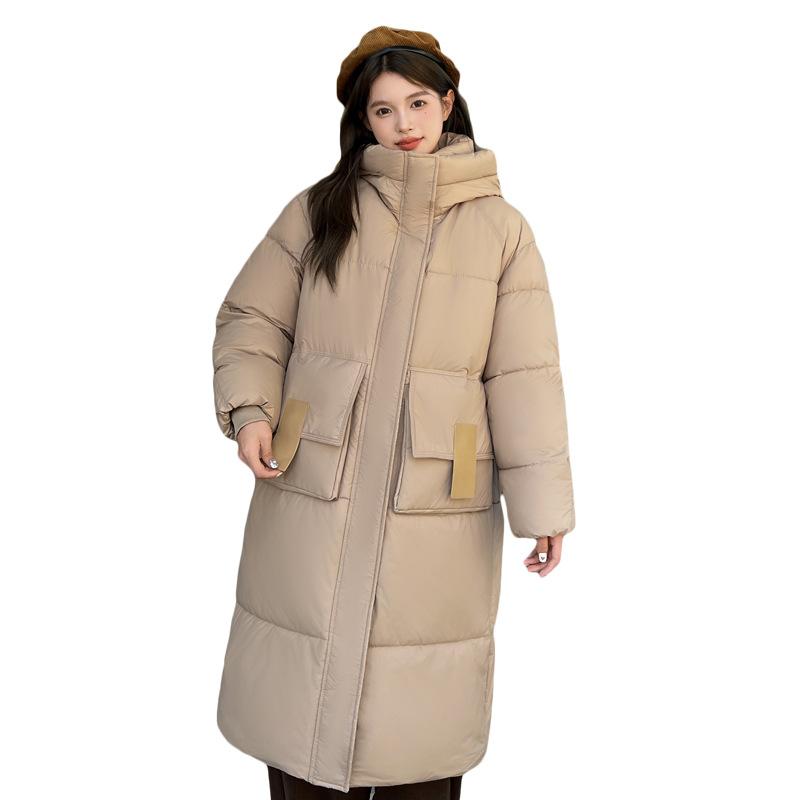 [In the event] Down cotton-padded clothes for women's long models, new loose bread clothes, cotton-padded jackets in winter