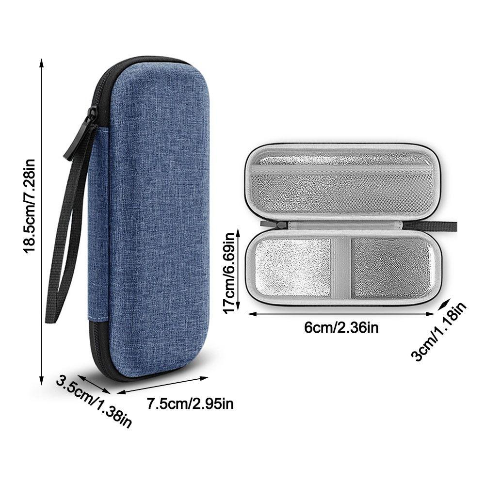 EVA Material Shaver Storage Box Mesh Pocket Shaver Bag NEW Razor Travel Case Travel Use