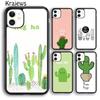 Krajews Hug Cactus Summer For iPhone 17 Air 16 Phone Case Cover 15 14 plus 12 13 pro max coque Shell Fundas