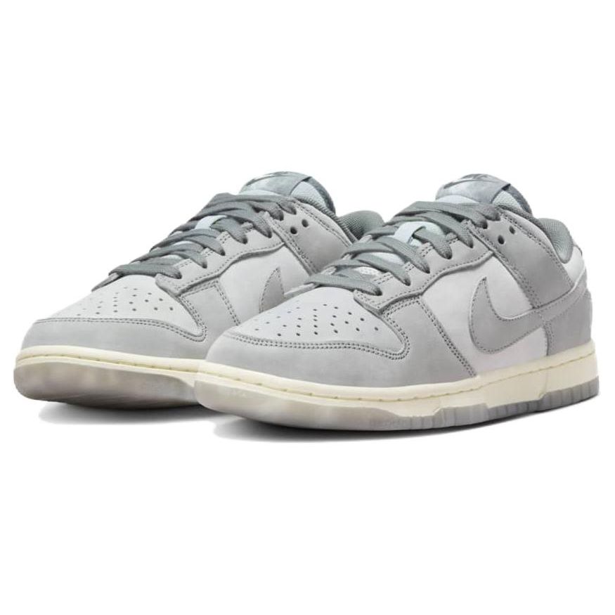 Nike Dunk Low Cool Серые женские кроссовки Football-Grey Coconut-Milk FV1167-001