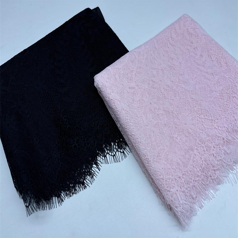 3м х 35см Французское кружево Шантильи, Неэластичное сетчатое кружево с ресничками для шитья, бюстгальтера, нижнего белья, платья, одежды, рукоделия