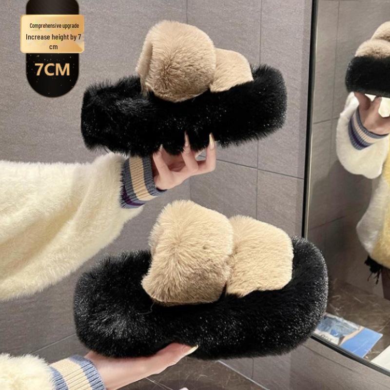 Высококачественные женские модные хлопковые тапочки с толстой подошвой Frog для лета, осени и зимы