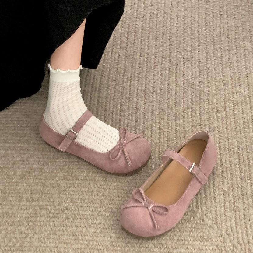 Мода Интернет знаменитости французский маленький ароматный стиль плоский подошва одинарные туфли женские 2025 новая весенняя универсальная юбка туфли Мэри Джейн