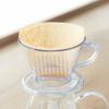 Kalita Coffee Dripper, 101-D, Clear Plastic, for 1-2 People. This Three-hole Dripper (#04001) Features a Fast Brewing Speed That Extracts the Full Fla