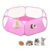 Удобный и легкий манеж для домашних животных с портативной и прочной сетчатой ​​тканью для миниатюрных животных