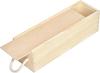 Деревянная коробка для вина Creative Deco, натуральное дерево - 1 бутылка - 36 x 11 x 9,8 см