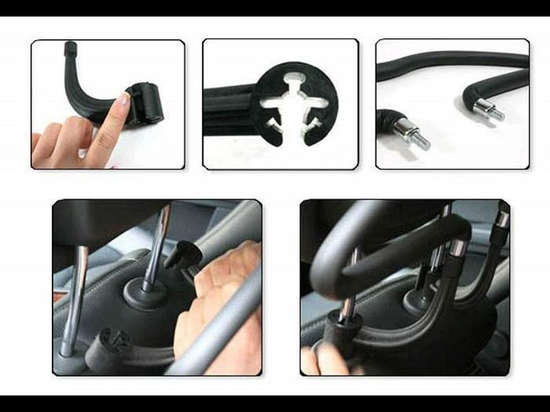 Многофункциональная автомобильная вешалка для одежды со складным крючком для костюма на спинке сиденья. Специализируется на автомобилях.