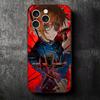 Аниме Кугисаки Нобара JUJUSU Мягкий чехол для телефона для iPhone 16 16E 17 Air 15 Pro Max 14 Plus 13 Mini 11 12 7 Черный чехол Задняя крышка