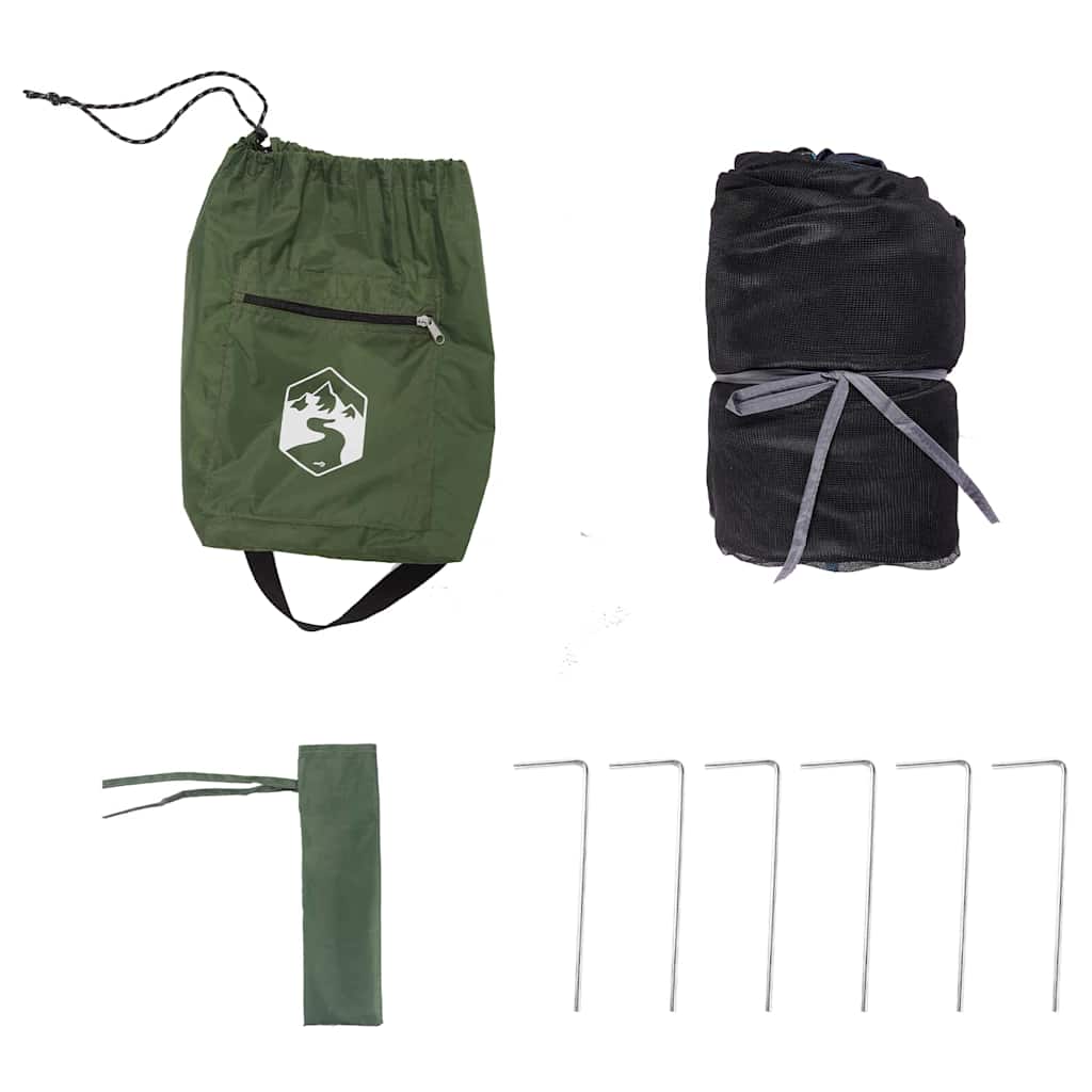 Inner Tent with Roof and Storage Green 303 x 303 x 196 cm Taffeta