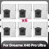 Compatible for Dreame X40 Pro Ultra Replacement Main Side Brush HEPA Filter Mop Pads Dust Bags Spare Parts Accessories