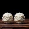 Шары для массажа рук из слоновой кости с драконом и фениксом - Деревянный грецкий орех, подарок для здоровья пожилым людям