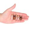 Brown Cork Mini Wish Bottle Pendant 13x18/13x24 for DIY Jewelry