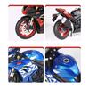 1/12 Suzuki GSX-R1000R Alloy Sports Motorcycle Model Diecast Toy Street Cross-Country Motorcycle Model Sound and Light Kids Gift